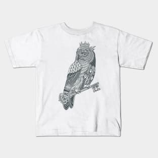 Owl King Kids T-Shirt